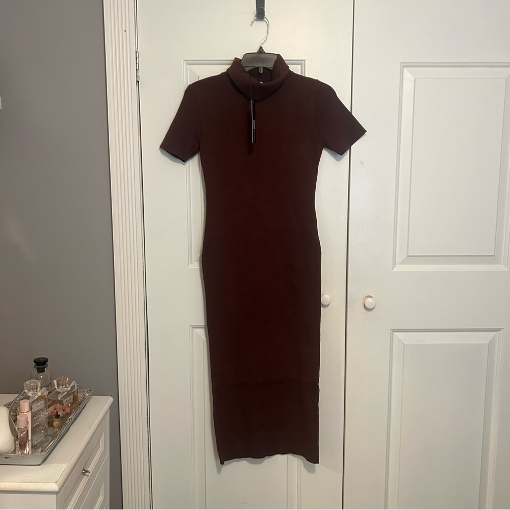 FashionNova On Read Sweater Midi Dress - Picture 3 of 4